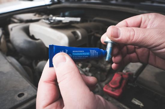 Picture of Permatex® Medium Strength Threadlocker Blue , 6 ML