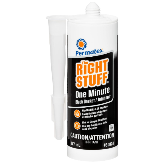Picture of Permatex® The Right Stuff® Black 1 Minute Gasket Maker, 5 OZ